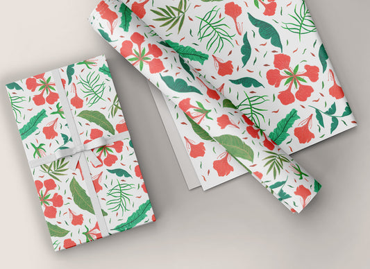 A Tropical Paradise (Set of 5 Wrapping Paper)