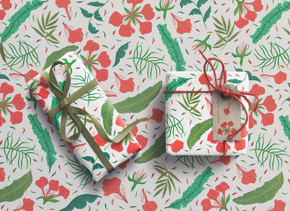 A Tropical Paradise (Set of 5 Wrapping Paper)