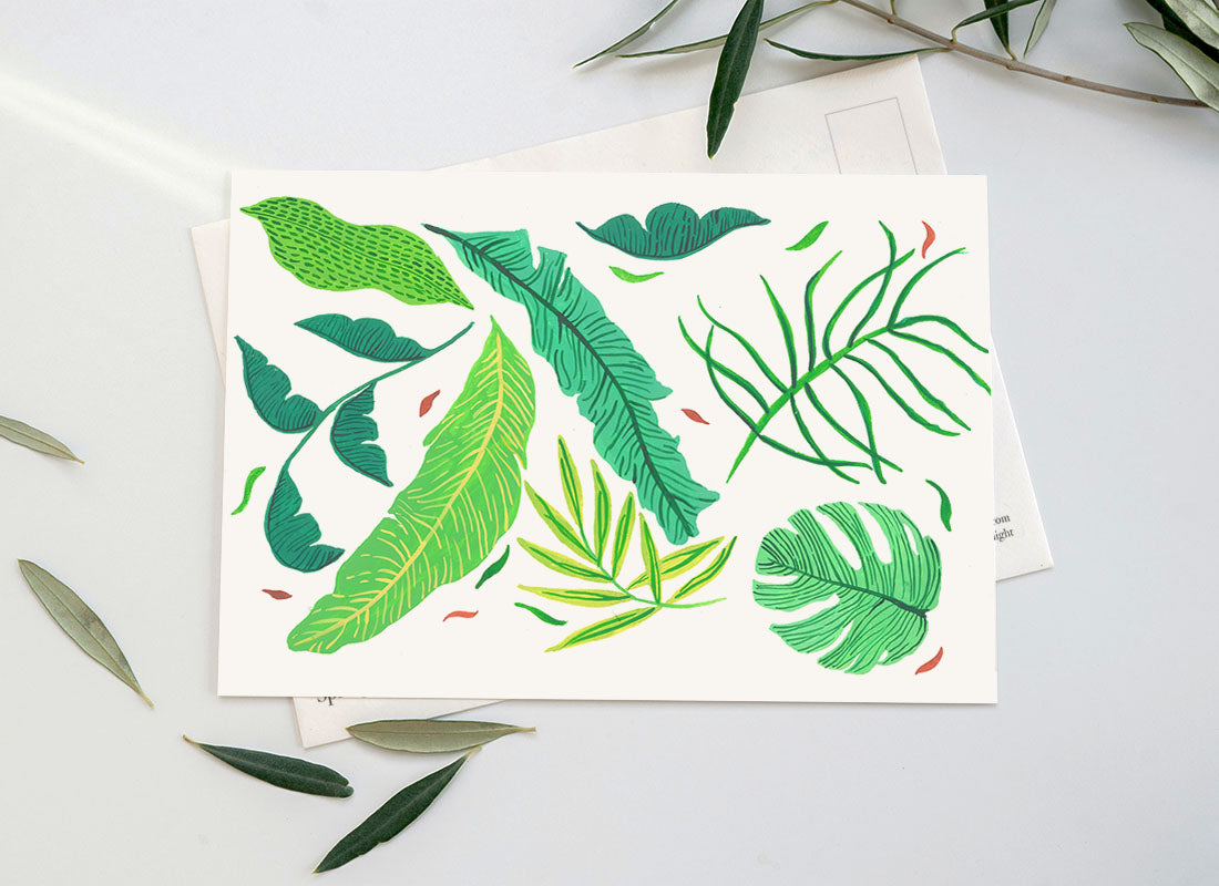 Floral Musings (Postcard)