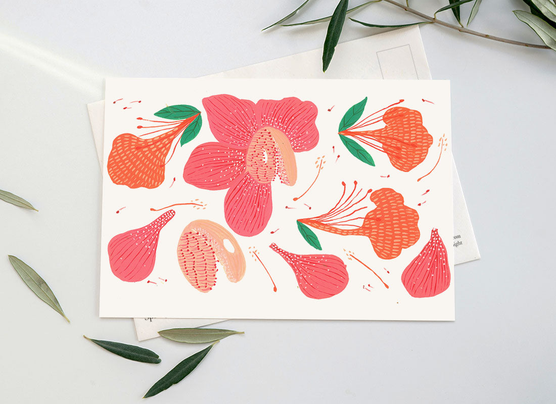 Floral Musings (Postcard)